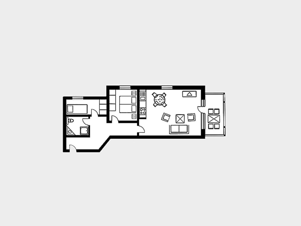 Strandvillen Binz - Ferienwohnung Mit Meerblick, 1 Schlafzimmer Und Balkon Sv-769 외부 사진